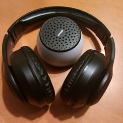 Bluetooth Headphones And Speaker 