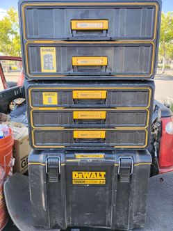 DEWALT TOUGH SYSTEM 2.0 MODULAR TOOL BOXES