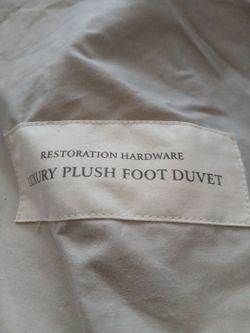 Plush foot duvet/ slippers