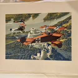 4 Piece Lithograph Set With COEs In Original Packaging