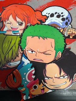 One Piece Anime Character Large Sticker /