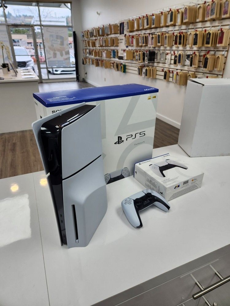 Sony Playstation 5 Slim Disc Edition - $5 Today and Rest Later! Message us now
