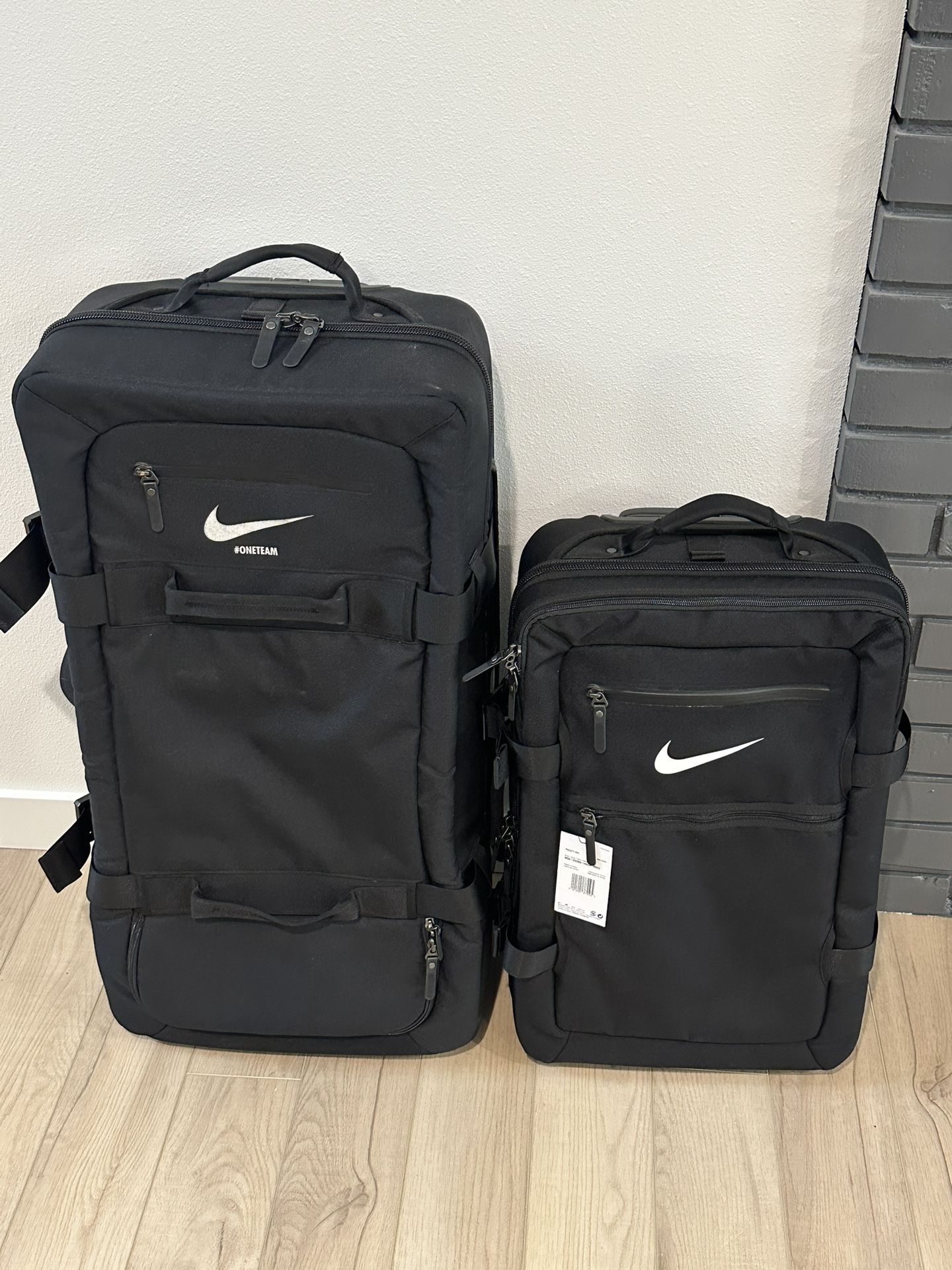 Nike Suitcase Luggage Set - Carry On and Checked Sizes
