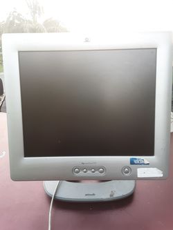 Hp pavilion f70 silver monitor