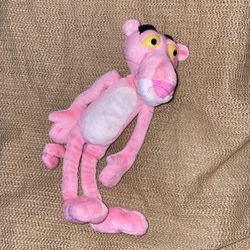 1964 CollectibleThe  Pink Panther Plush Poseable Bendable Soft Toy 