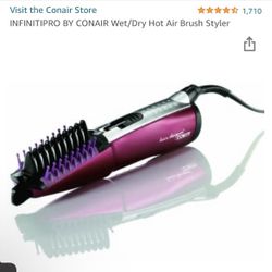 Conair Infiniti Tourmaline Ceramic Hot Air Designer Hair Styler & Straightener