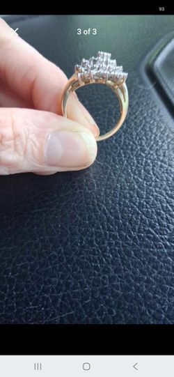 Beautiful cluster ring