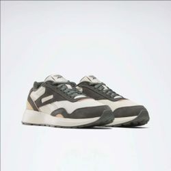 REEBOK GL1100 Women Running Shoes Size 8.5 | Grey / Beige / Clay