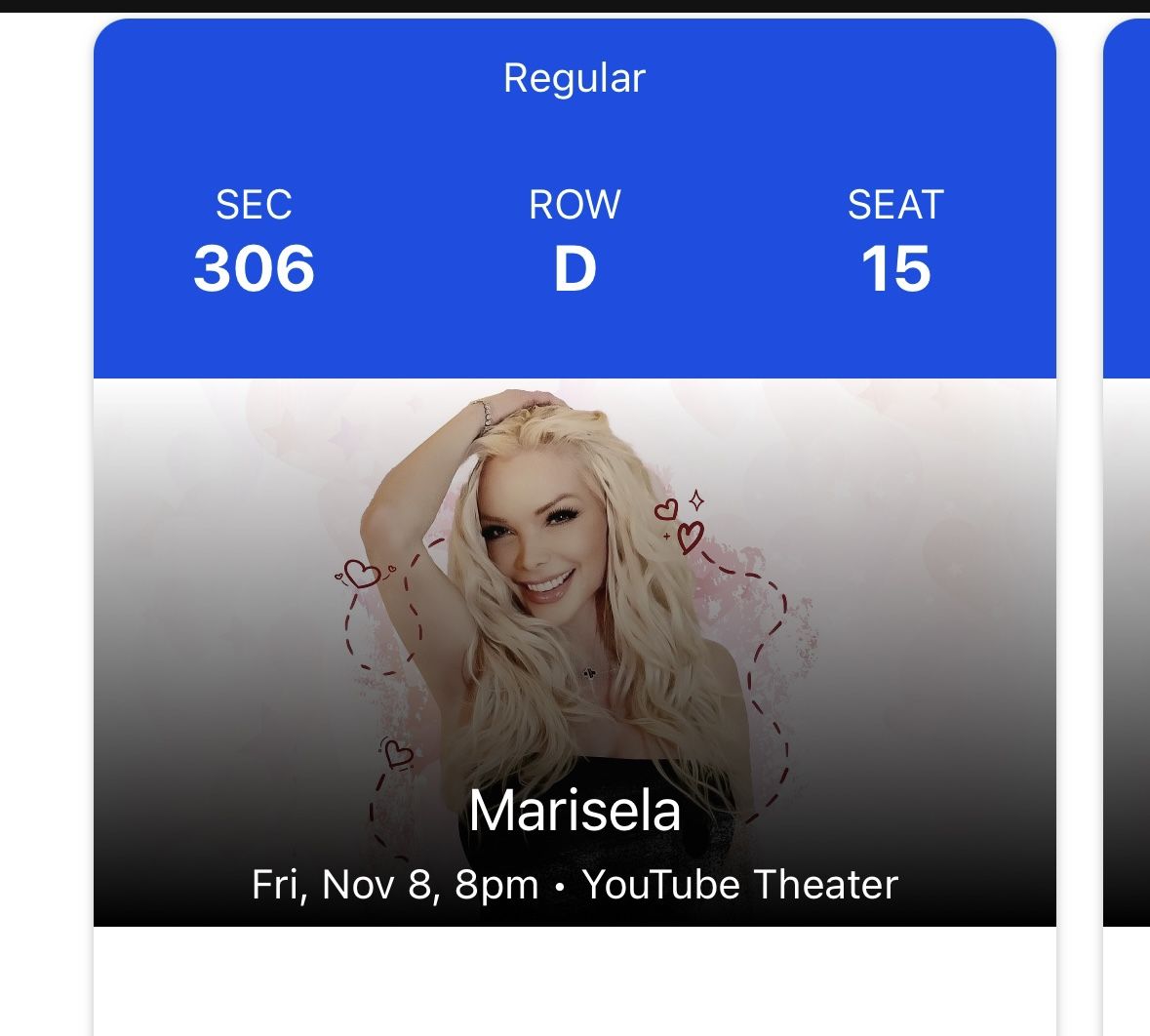 Marisela Concert Tickets
