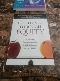 Excellence through equity text book