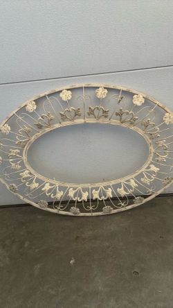 Wrought Iron Vintage Frame:
