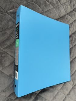 3-Ring Binder 1.5 Inch Capacity Blue Lightweight