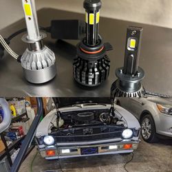 Led Headlight Bulbs Luces for headlight foglight interior