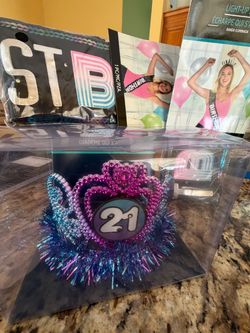 21st birthday Tiara and Sash