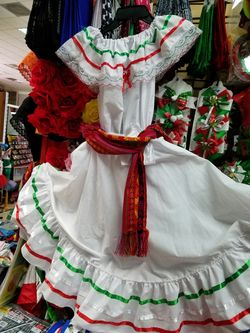 Vestidos típicos de Mexico para baile de la raspa