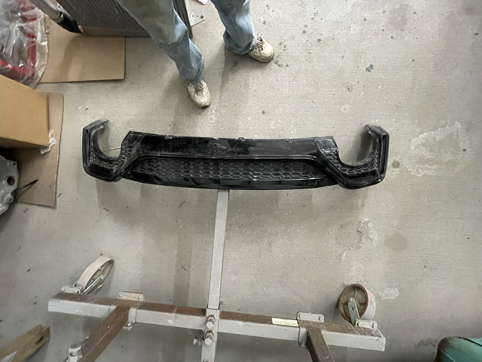 AUDI Rear Lip Rear Apron Spoiler C8 C8RS RS6 RS7