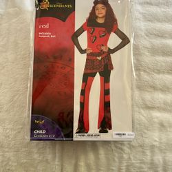 princess red costume 