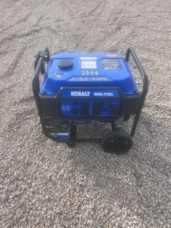 KOBALT 6830/5500 watt duel fuel Generator