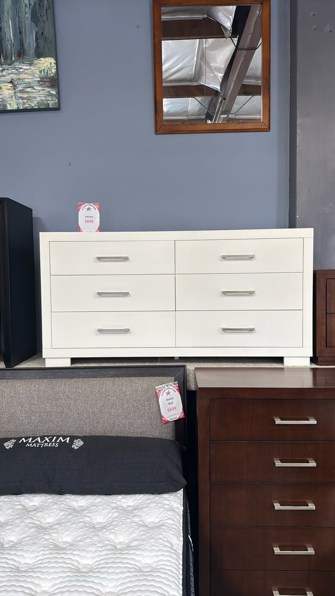 White Dresser