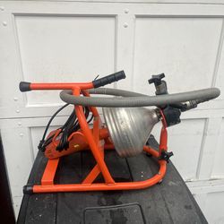 General drain rooter with stand