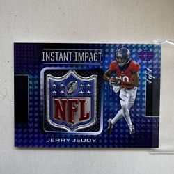2020 Illusions Jerry Jeudy Instant Impact NFL Shield 1/1  Denver Broncos 