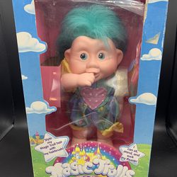 New Vintage 1991 Magic Trolls Babies "Alissa" Troll Doll by Applause 15"