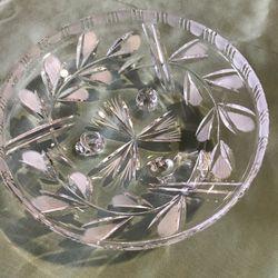 Beautiful Vintage Footed Dish