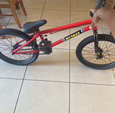 Red wildman Bmx 