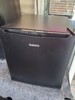 Galanz black Household refrigerator Model No.: GL17BK Refrigerator capacity: 1.7 cu.ft