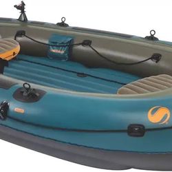 Inflatable Fishing Boat and Extras