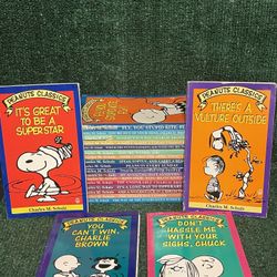 Vintage Lot Of 21 Peanuts Classics Collection By Charles M. Schulz. Fast Ship!