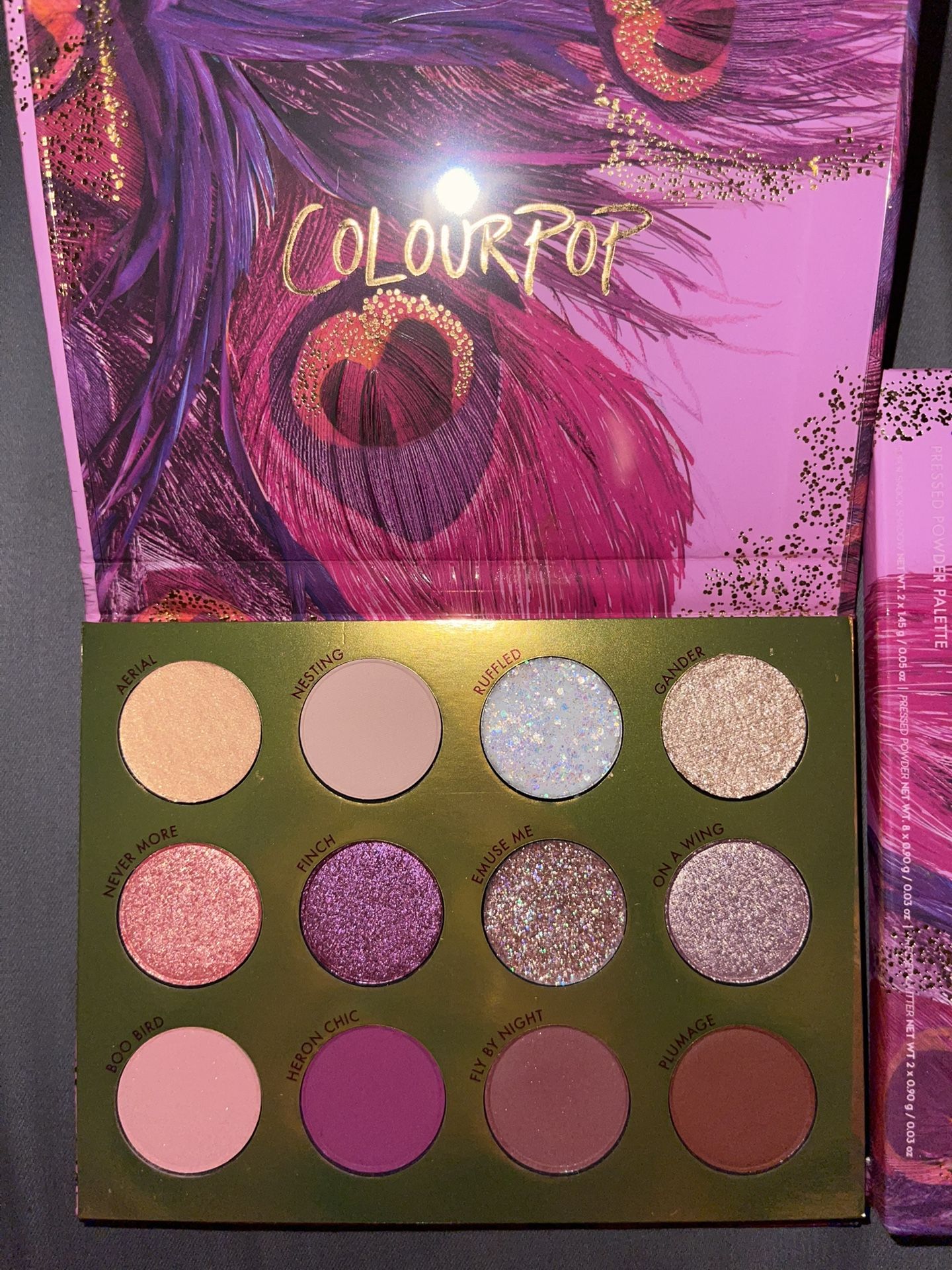 Bye Bye Birdie Colourpop Makeup Eyeshadow Palette