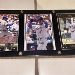 Matt Kemp 3 Card Plaque