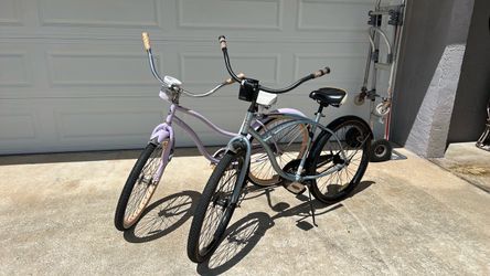 Huffy 2 BIKES BUNDLE OF 2  Beach Cruisers Good Cond. $50 for BOTH