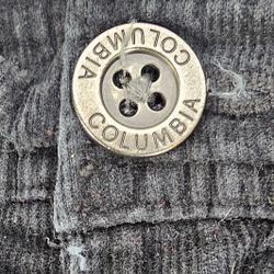 Men's Black Columbia Corduroy Pants 40 X 30