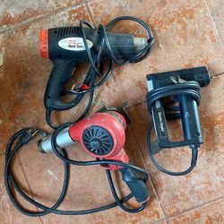 Hand Dryers, Heat Guns (lot)