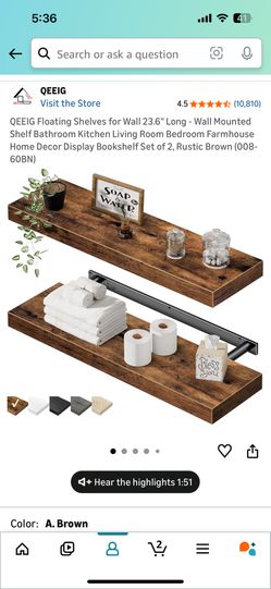Floating Shelves