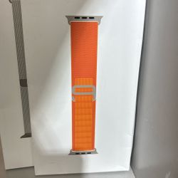Apple Watch Orange Alpine Band