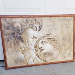 Canvas Painting In Excellent Condition 