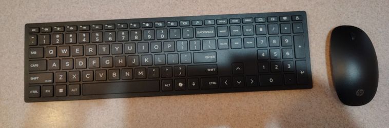 HP keyboard and mouse