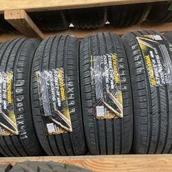 4 New Blackhawk Street-H Tires 205/65R16.