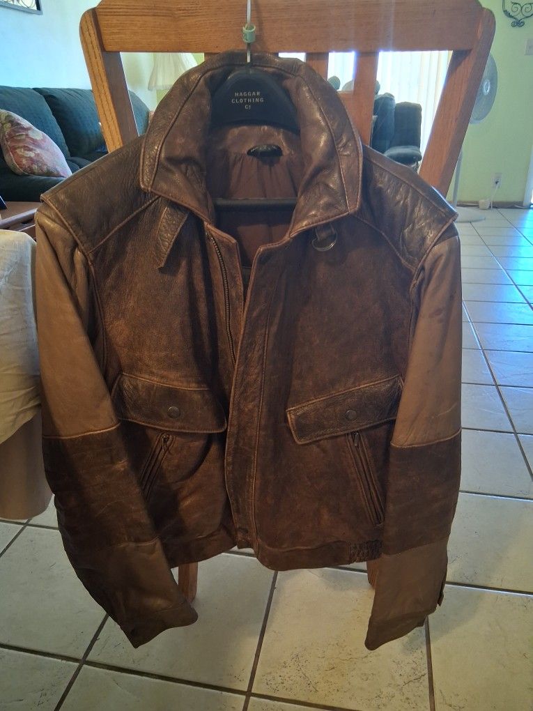Leather Jacket From The 80s