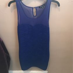 Royal Blue Dress