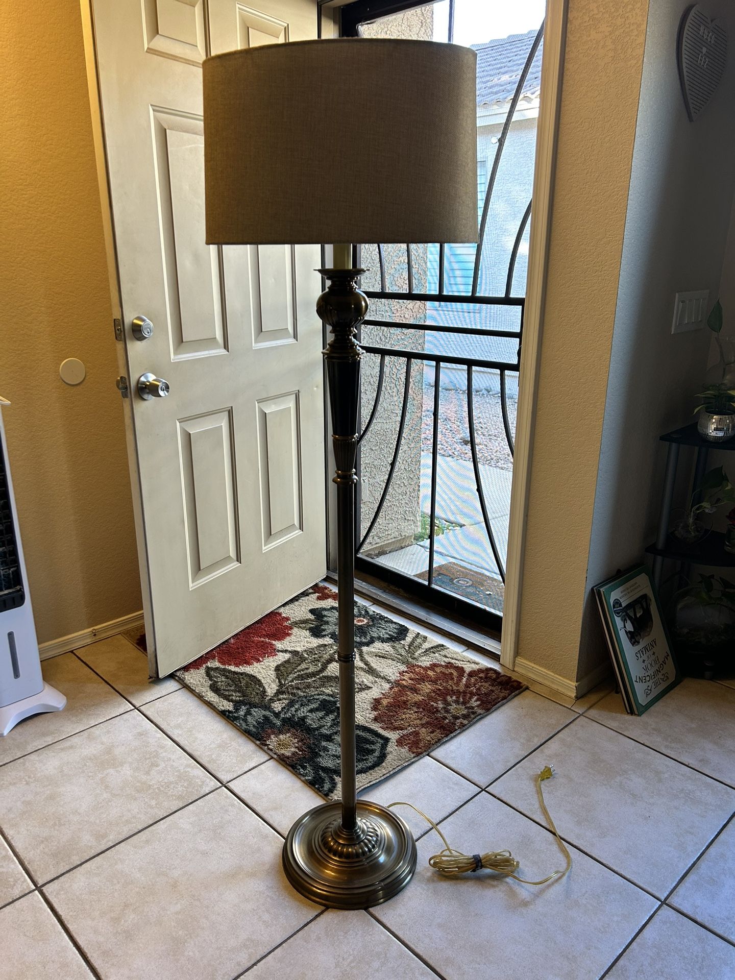 Antique Tall Floor Lamp