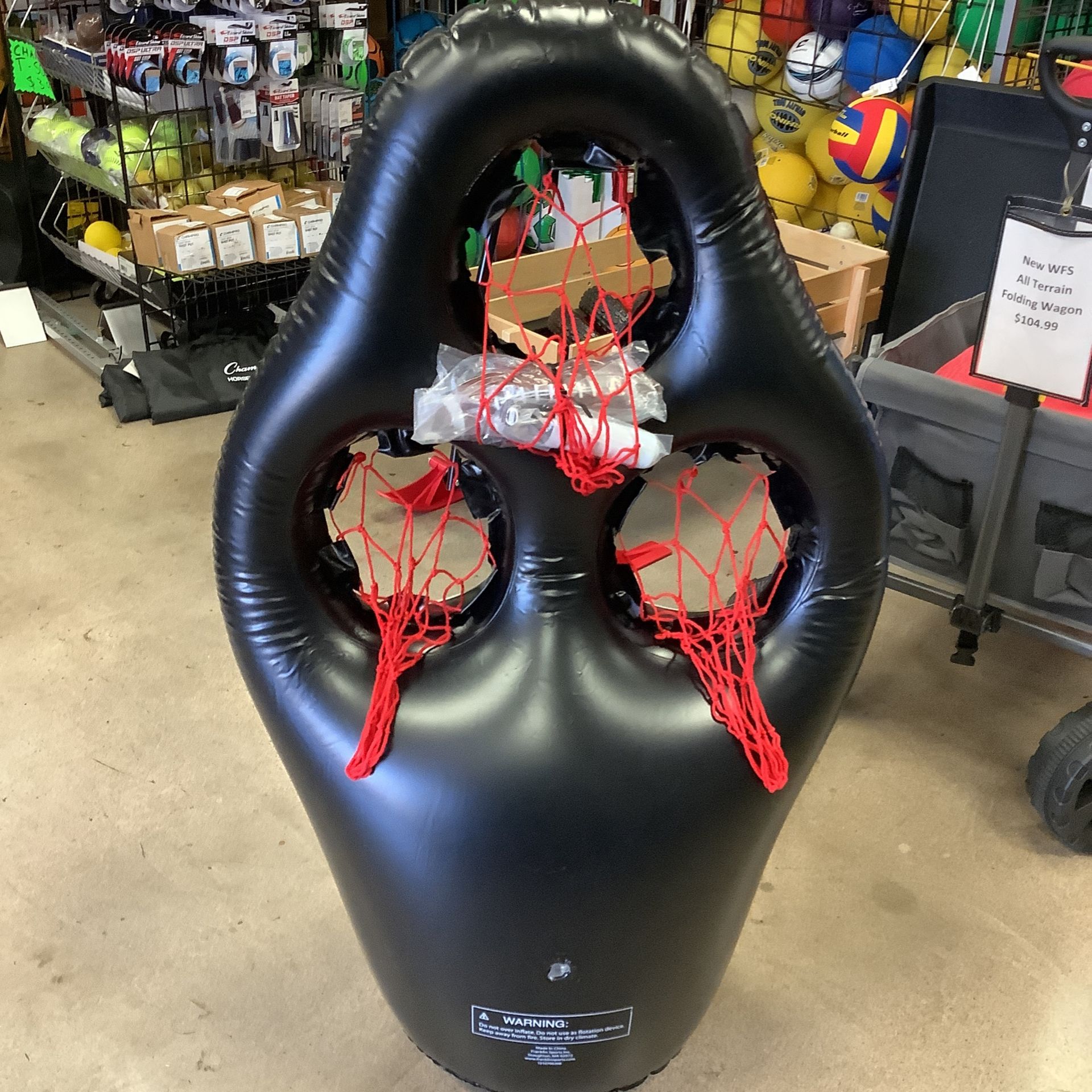 New Franklin Inflatable 3Hole 45” Football Target SKU 1005574 for