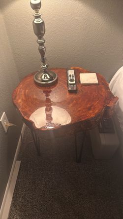 Mid century side table