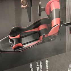 Upriser High Back Game Chair - Red/Black