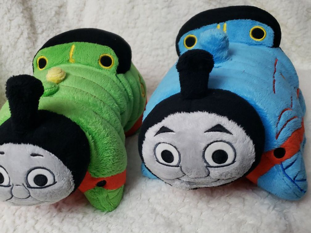 Thomas And Percy pillowpets $10 Each