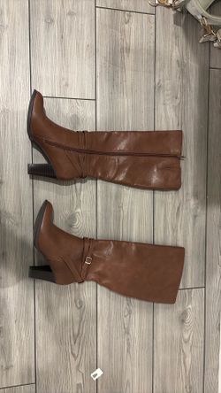 Brown Giani Bernini high boots 7.5M size