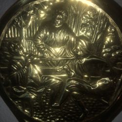 ~ Antique Leather Decorative & Functional Fireplace Bellows ~